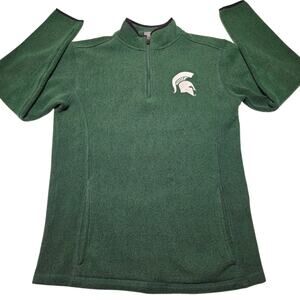 Knights Apparel Michigan State Spartans Pullover Green Men’s Small NCAA